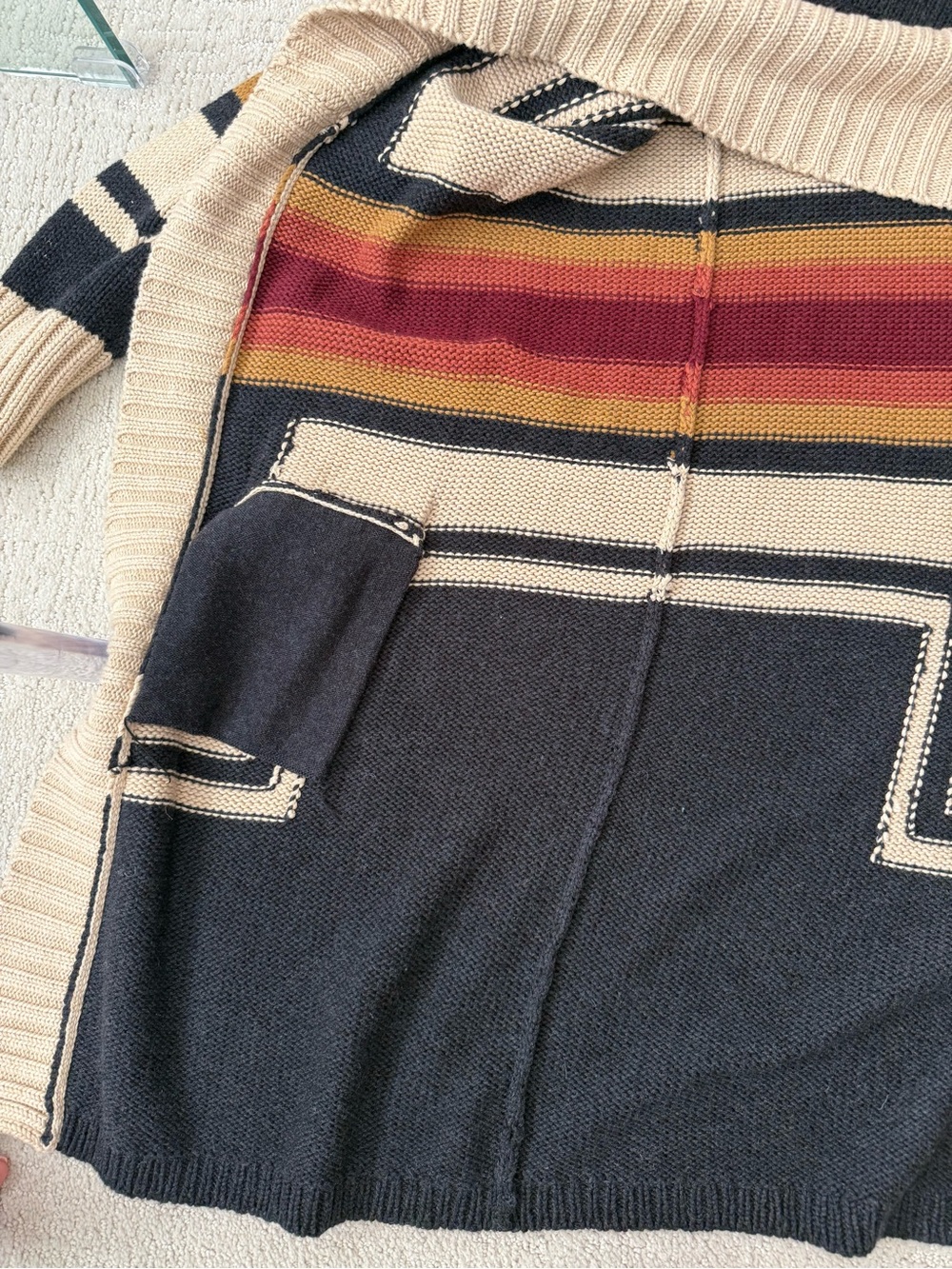 Pendleton Knit Sweater Duster - Picture 9 of 14